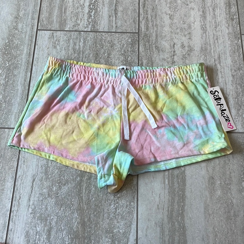 Saturdaze❤️3X  Tie dyed green and pink for women